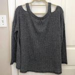 Altar'd State Altar’d State Cold Shoulder Knit Loose Fit Top Photo 6
