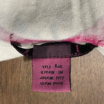 Vintage IDI by Matthew Art to Wear Top Women's Size Large Rayon Embellished Bead White Photo 7