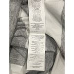 Michael Kors  Dress XS Striped Crew Neck T-Shirt Gray White Logo Y2K‎ NWT Photo 7