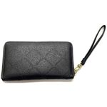 Steve Madden NWOT  Black Logo Wristlet Wallet Photo 4