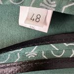 Neill Katter Unstructured Green Patterned Blazer Size 12 Photo 6