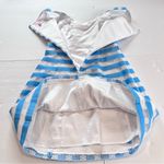 Lilly Pulitzer Lilly‎ Pulitzer Blue Stripe Floral Embroidery Sleeveless Flare Joslin Dress Sz 6 Photo 6