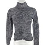 Lululemon Gray Melodic Movement Long Sleeve Turtleneck Yoga Activewear Top Sz 4 Photo 0