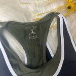 Energie  “ Strong, Fit, Vibrant” racerback tee sz large Photo 3