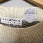 Liz Claiborne  Collection Vintage Lambswool, Angora Blend Sweater Size Medium Photo 5