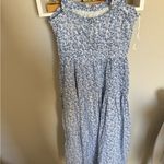 GAP× Dôen Floral Maxi Dress In Blue small Photo 4