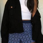 Forever 21 Blue Patterned Shorts Photo 0