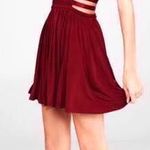 EXPRESS Red Cut Out Cocktail Dress Photo 0