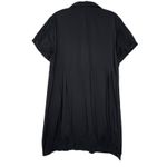 Old Navy  3X Knee Length Dress Puff Sleeve Ruffle Collar Minimalist Black‎ Simple Photo 7