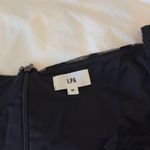 LPA Black Heart Mesh Bodycon Mini Dress Size M Photo 2