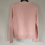Ralph Lauren Lauren Pink Cotton Knit Cardigan Sweater (M) Photo 4