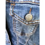 Aeropostale  size M denim jacket. Lightly distressed. Photo 6