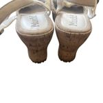 Mudd Y2k Women's Size 9.5 M Cream Bow Coquette Boho 3.5 Wedge Sandals Photo 5