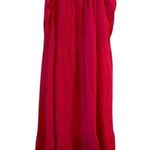 Women's Hot Pink Sleeveless Tiered Midi Dress Summer Casual Size undefined Photo 0