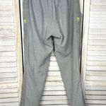 DUDLEY STEPHENS Jay Terry Fleece Joggers with Grosgrain Side Stripe Gray Photo 1