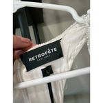 retrofete Cydney Sequin Dress Moonglow White Womens Size Large Photo 11