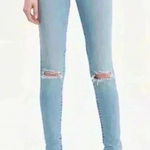 Levi's  Distressed Women's Mile High‎ Super Skinny Distressed Jeans Size 25 Photo 0