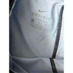 Nike pro capri activewear leggings size small blue black and gray pattern 21” in Photo 4