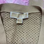 Michael Kors  Cardigan Sweater Womens XS Knit Button‎ Up Beige Casual Photo 2
