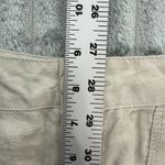 Kenar  Shorts Womens 6 Beige 100% Linen Minimalist Preppy Casual Summer Pockets‎ Photo 7