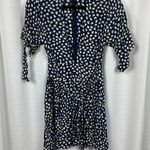 Faithfull the Brand Blue Vintage Bloom Birgit Mini Dress Sz.US6 NWT Photo 5