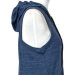 Active Life Tunic Vest Hooded Zip Front Pockets Blue Heather Women’s Size Small Photo 6