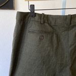 Michael Kors  made in Italy dark green wool pants Photo 4