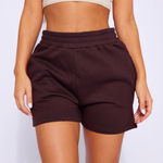 Pretty Little Thing  Chocolate Sweatshorts Photo 0