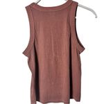 Old Navy Women's Brown Crop Sleeveless Tank Top Sz L NWT Photo 3