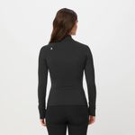 FIGS  On Shift Contour Knit Jacket in Black, Size Small Photo 7