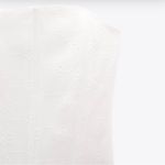 ZARA  embroidered corset top Photo 7