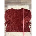 Sundance  Samantha chenille boat neck split flare sleeve sweater XL Photo 7