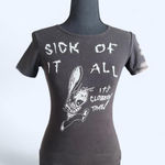 Black vintage 2000 Shwartz Sick of it All band tee Size Small Photo 0