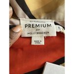 Molly Bracken Blouse Button Up Artsy Print Flowy Boho Sz S Long Sleeve NWT Photo 3