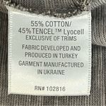 Garnet Hill Oasis knit sleep Tshirt, long sleeve, soft lyocell/tencel, taupe, M Photo 9