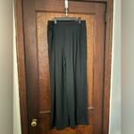 Garnet Hill  Wide-Leg Knit Trousers Size M Photo 1