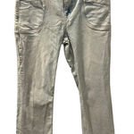 We The Free  People Size 30 Light Wash Flare Wide Leg Jeans Stretch Women's Zip Photo 0