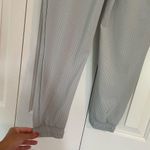 Athleta Brooklyn Textured Jogger Pants Sz 4 Subtle Stripe Coast Grey Photo 9