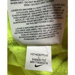 Nike ‎ Swoosh Out All Time Women's Pullover Hoodie Yellow Gray Sweatshirt Size L Photo 8