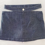 H:ours Altagracia Linen Cut Out Mini Skort NWOT Photo 7