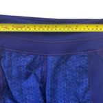 Athleta Women's Purple Honeycomb Connect Crop Capri Leggings XXS Photo 2