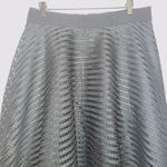 New Look Black A-line Full Elastic Waist Knee Length Skirt Photo 1