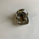 TIGER’S Eye Genuine Stone 925 Sterling Silver Ring Brown Size 6 Photo 4