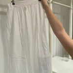 Becca  White Maxi Skirt cover up Photo 0