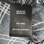 Torrid  Dress Womens Black Plaid Short Sleeve VNeck Button Front Size 1X Photo 6