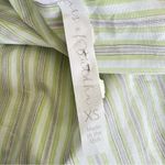 Ears Of Buddha Chrissy Sleeveless Silk Button Down Top Lace Detail Size XS‎ White Photo 11