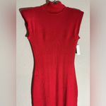 Dee Ocleppo Chic Red Midi Dress Photo 4