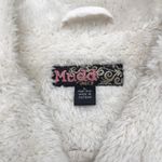 Mudd  Womens‎ Faux Shearling Jacket Large Y2K 2000s Boho Western Festival Grunge Photo 5