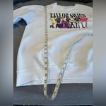 Taylor Swift  White Crewneck Eras Tour Midnights Adult XL Long Sleeve Official. Photo 6