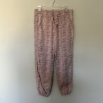 Anthropologie  pink snake print joggers women's small kid twee‎ boho girly artsy Photo 1
